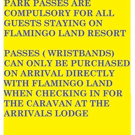 Holiday park Flamingo Land - Maple Grove Mg32 *